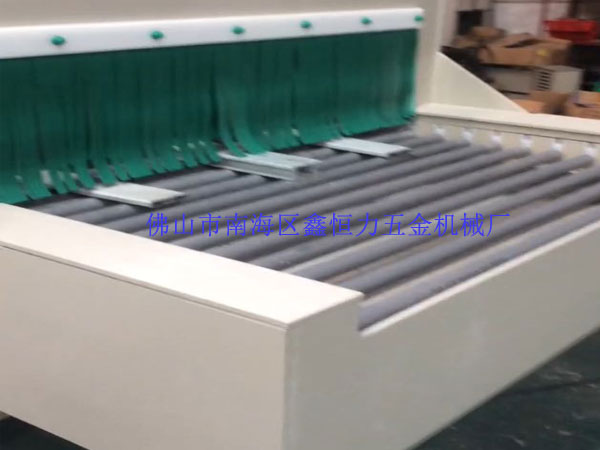 鋁型材蝕刻機打樣成功！